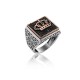 ANELLO UOMO IN ARGENTO STILE FASHION. COD. TA1041ANAR0000