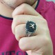 ANELLO UOMO IN ARGENTO STILE FASHION. COD. TA1047ANAR0000