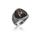 ANELLO UOMO IN ARGENTO STILE FASHION. COD. TA1048ANAR0000