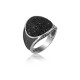 ANELLO UOMO IN ARGENTO STILE FASHION. COD. TA1055ANAR0000