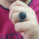 ANELLO UOMO IN ARGENTO STILE FASHION. COD. TA1055ANAR0000