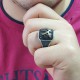 ANELLO UOMO IN ARGENTO STILE FASHION. COD. TA1058ANAR0000