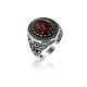 ANELLO UOMO IN ARGENTO STILE FASHION. COD. TA1066ANAR0000