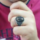 ANELLO UOMO IN ARGENTO STILE FASHION. COD. TA1084ANAR0000