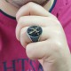 ANELLO UOMO IN ARGENTO STILE FASHION. COD. TA1087ANAR0000