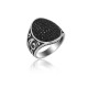 ANELLO UOMO IN ARGENTO STILE FASHION. COD. TA1105ANAR0000