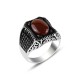 ANELLO UOMO IN ARGENTO STILE FASHION. COD. TA0137ANAR0000