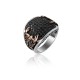 ANELLO UOMO IN ARGENTO STILE FASHION. COD. TA1116ANAR0000