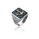 ANELLO UOMO IN ARGENTO STILE FASHION. COD. TA1141ANAR0000