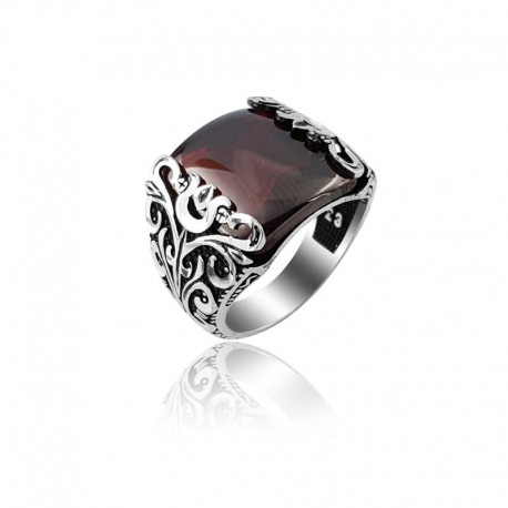 ANELLO UOMO IN ARGENTO STILE FASHION. COD. TA1149ANAR0000