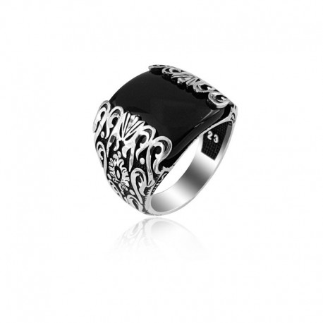 ANELLO UOMO IN ARGENTO STILE FASHION. COD. TA1157ANAR0000