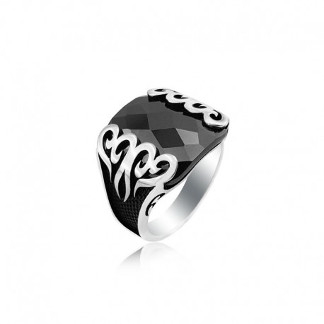 ANELLO UOMO IN ARGENTO STILE FASHION. COD. TA1190ANAR0000