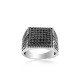 ANELLO UOMO IN ARGENTO STILE FASHION. COD. TA1191ANAR0000