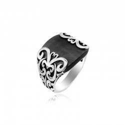 ANELLO UOMO IN ARGENTO STILE FASHION. COD. TA1196ANAR0000