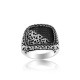 ANELLO UOMO IN ARGENTO STILE FASHION. COD. TA1198ANAR0000