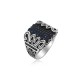 ANELLO UOMO IN ARGENTO STILE FASHION. COD. TA1200ANAR0000