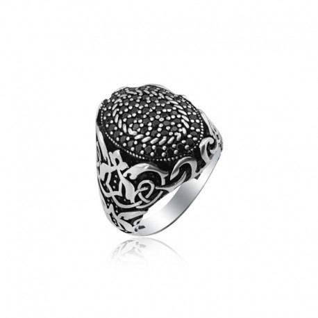 ANELLO UOMO IN ARGENTO STILE FASHION. COD. TA1214ANAR0000