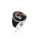 ANELLO UOMO IN ARGENTO STILE FASHION. COD. TA1218ANAR0000