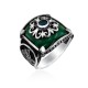 ANELLO UOMO IN ARGENTO STILE FASHION. COD. TA1220ANAR0000