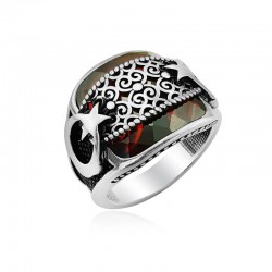 ANELLO UOMO IN ARGENTO STILE FASHION. COD. TA1224ANAR0000