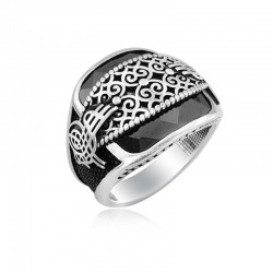 ANELLO UOMO IN ARGENTO STILE FASHION. COD. TA1230ANAR0000