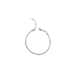 Bracciale in argento 925, e zirconi. COD. TA1441BRARROZZ