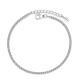 Bracciale in argento 925, e zirconi. COD. TA1444BRARROZZ