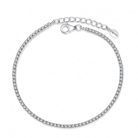 Bracciale in argento 925, e zirconi. COD. TA1444BRARROZZ