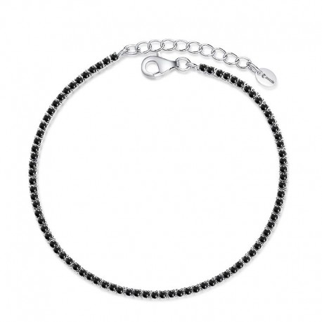 Bracciale in argento 925, e zirconi. COD. TA1445BRARROZZ