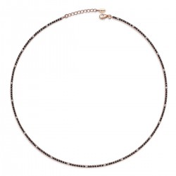 Collana in argento 925, e zirconi. COD. TA1458COARROZZ