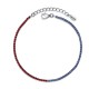 Bracciale in argento 925, e zirconi. COD. TA1463BRARROZZ