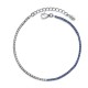 Bracciale in argento 925, e zirconi. COD. TA1464BRARROZZ