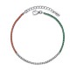 Bracciale in argento 925, e zirconi. COD. TA1465BRARROZZ