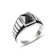 ANELLO UOMO IN ARGENTO STILE FASHION. COD. TA0178ANAR0000