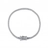BRACCIALE TENNIS IN ARGENTO E ZIRCONI