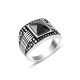 ANELLO UOMO IN ARGENTO STILE FASHION. COD. TA0182ANAR0000