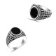 ANELLO UOMO IN ARGENTO STILE FASHION. COD. TA0192ANAR0000