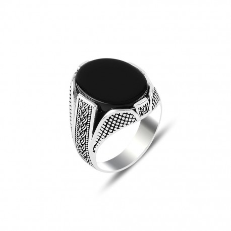 ANELLO UOMO IN ARGENTO STILE FASHION. COD. TA0202ANAR0000