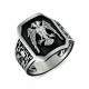 ANELLO UOMO IN ARGENTO STILE FASHION. COD. TA0361ANAR0000